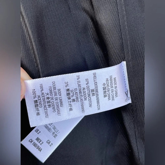 Juice Couture Notched Lapel Single-Breasted Blazer size 2 - Picture 12 of 12